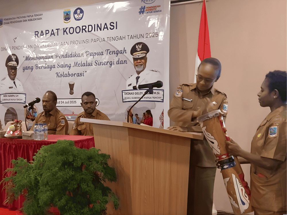 Rakor Pendidikan dan Kebudayaan Provinsi Papua Tengah Tahun 2025